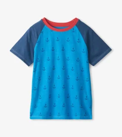 Discount Hatley Boys Mini Anchors Raglan T-Shirt