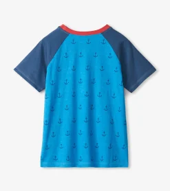 Discount Hatley Boys Mini Anchors Raglan T-Shirt