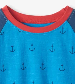 Discount Hatley Boys Mini Anchors Raglan T-Shirt