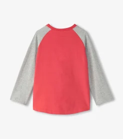 Sale Hatley Boys Monster Trucks Long Sleeve Raglan T-Shirt