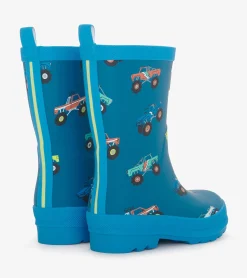 Clearance Hatley Boys Monster Trucks Matte Rain Boots