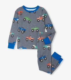 Clearance Hatley Boys Monster Trucks Pajama Set
