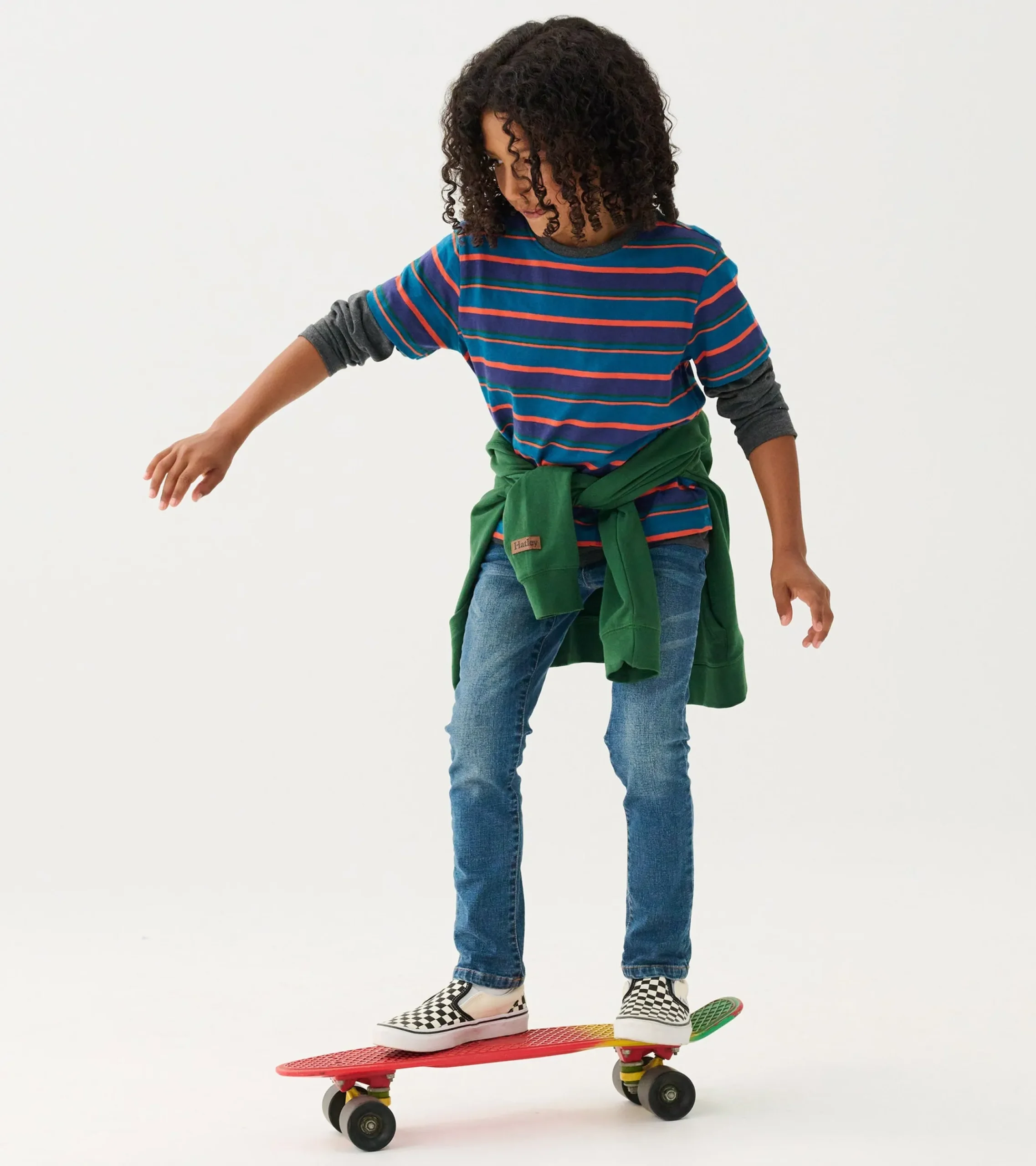 Clearance Hatley Boys Moroccan Blue Fooler Long Sleeve T-Shirt