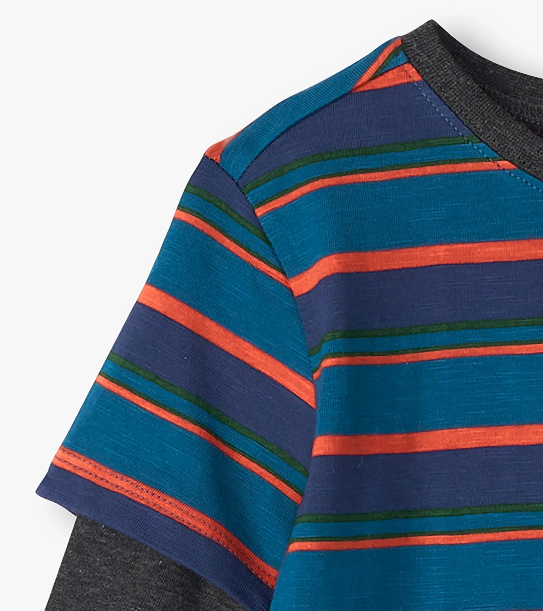 Clearance Hatley Boys Moroccan Blue Fooler Long Sleeve T-Shirt
