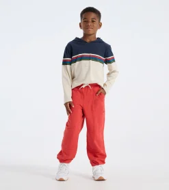 Outlet Hatley Boys Mountain Red Cozy Pants