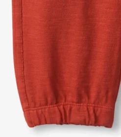 Outlet Hatley Boys Mountain Red Cozy Pants