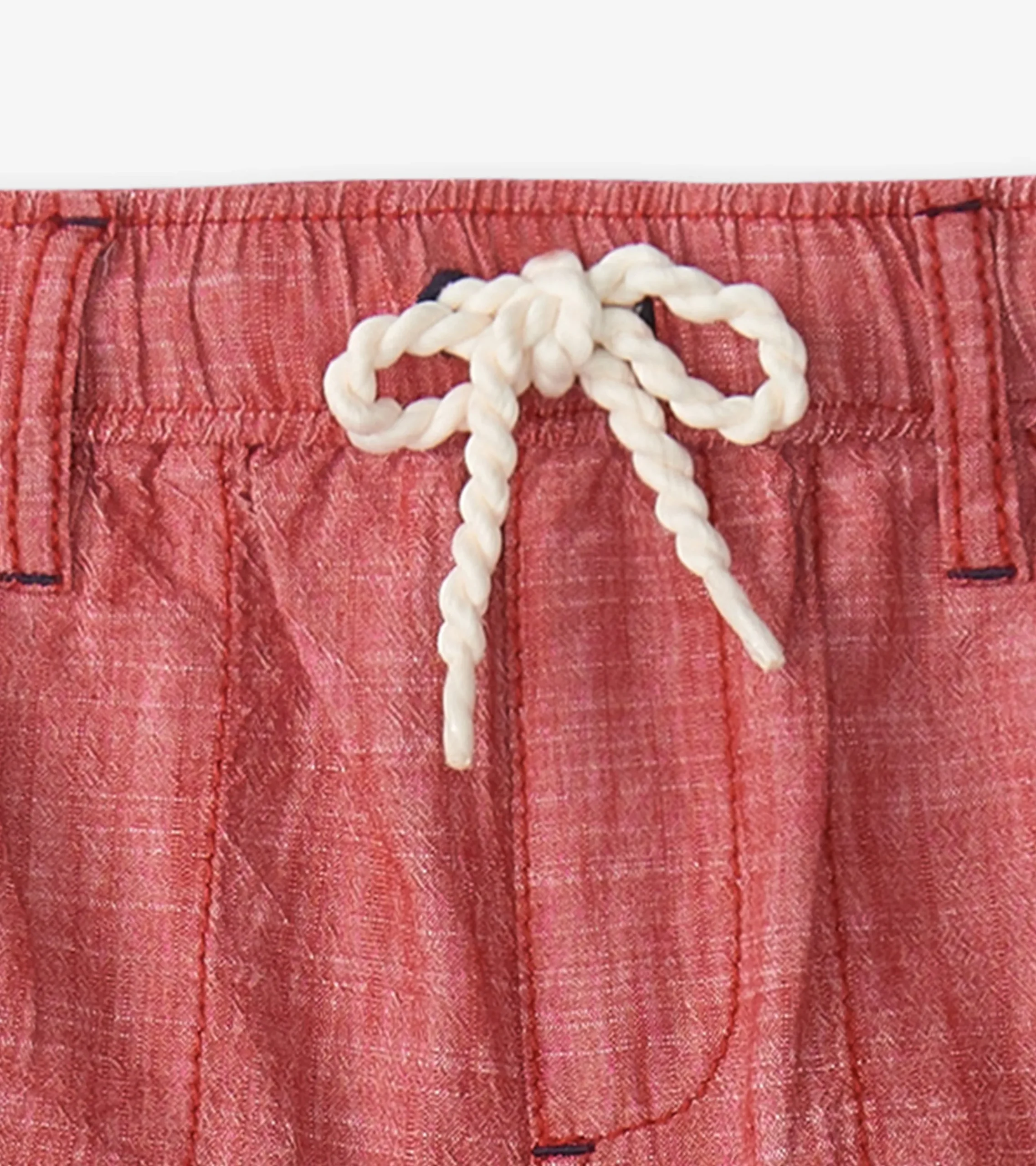 Sale Hatley Boys Nautical Chambray Woven Shorts