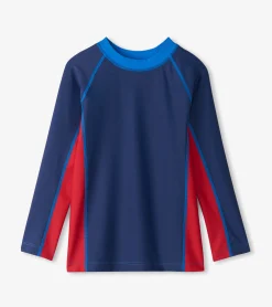 Outlet Hatley Boys Nautical Colourblock Long Sleeve Rashguard