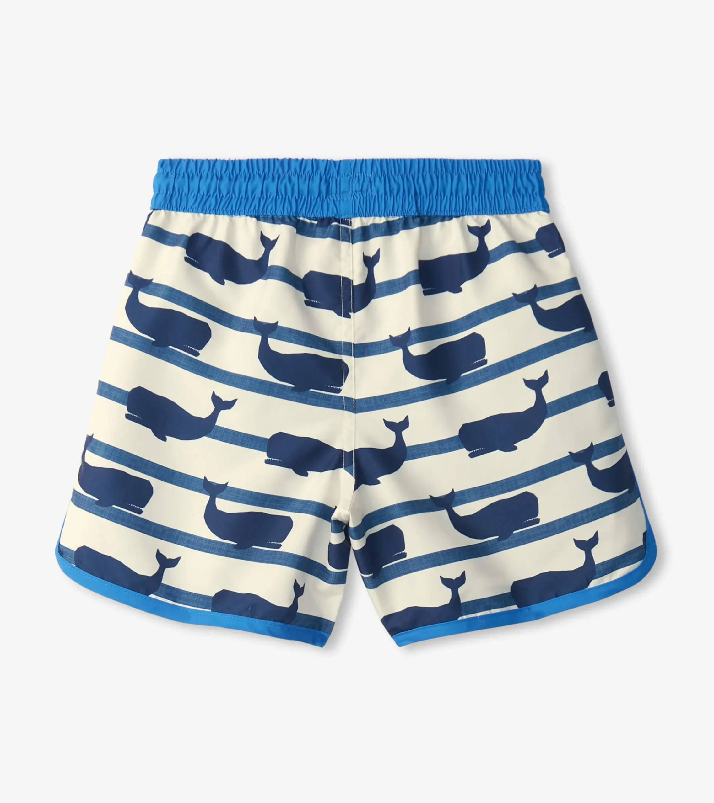 New Hatley Boys Nautical Whale Swim Shorts
