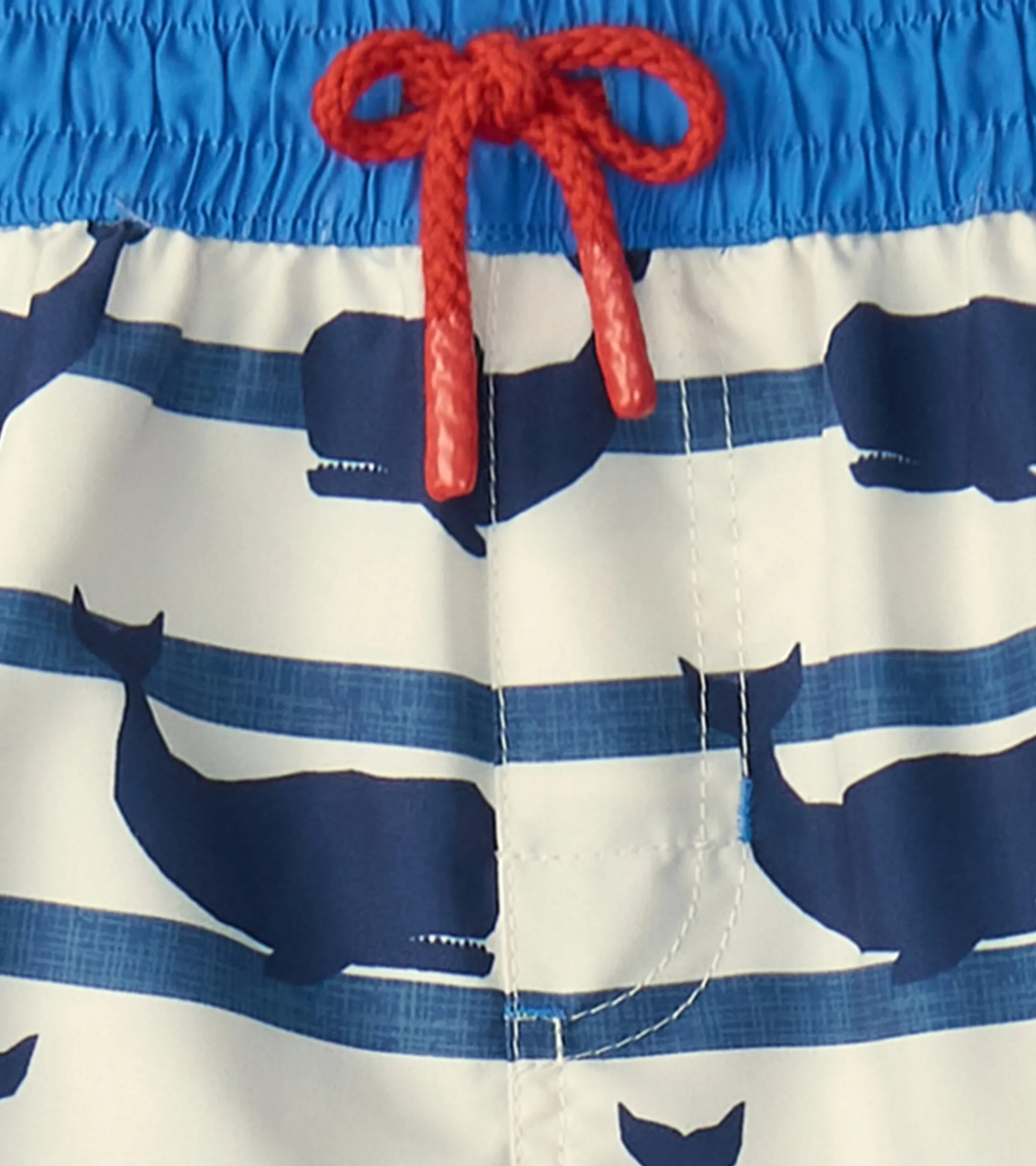 New Hatley Boys Nautical Whale Swim Shorts