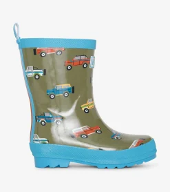 Discount Hatley Boys Off Roading Shiny Rain Boots
