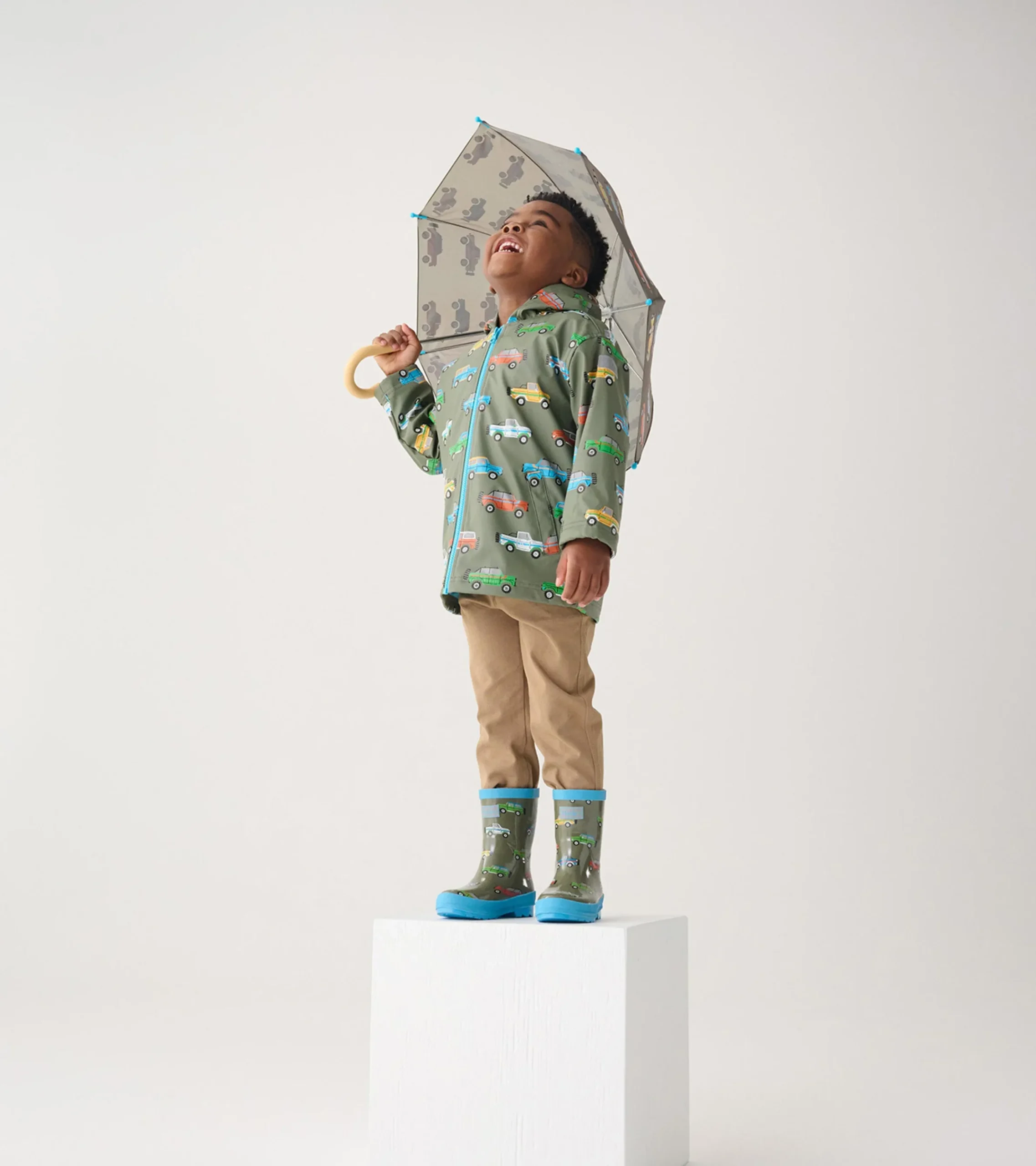 New Hatley Boys Off-Roading Zip-Up Rain Jacket