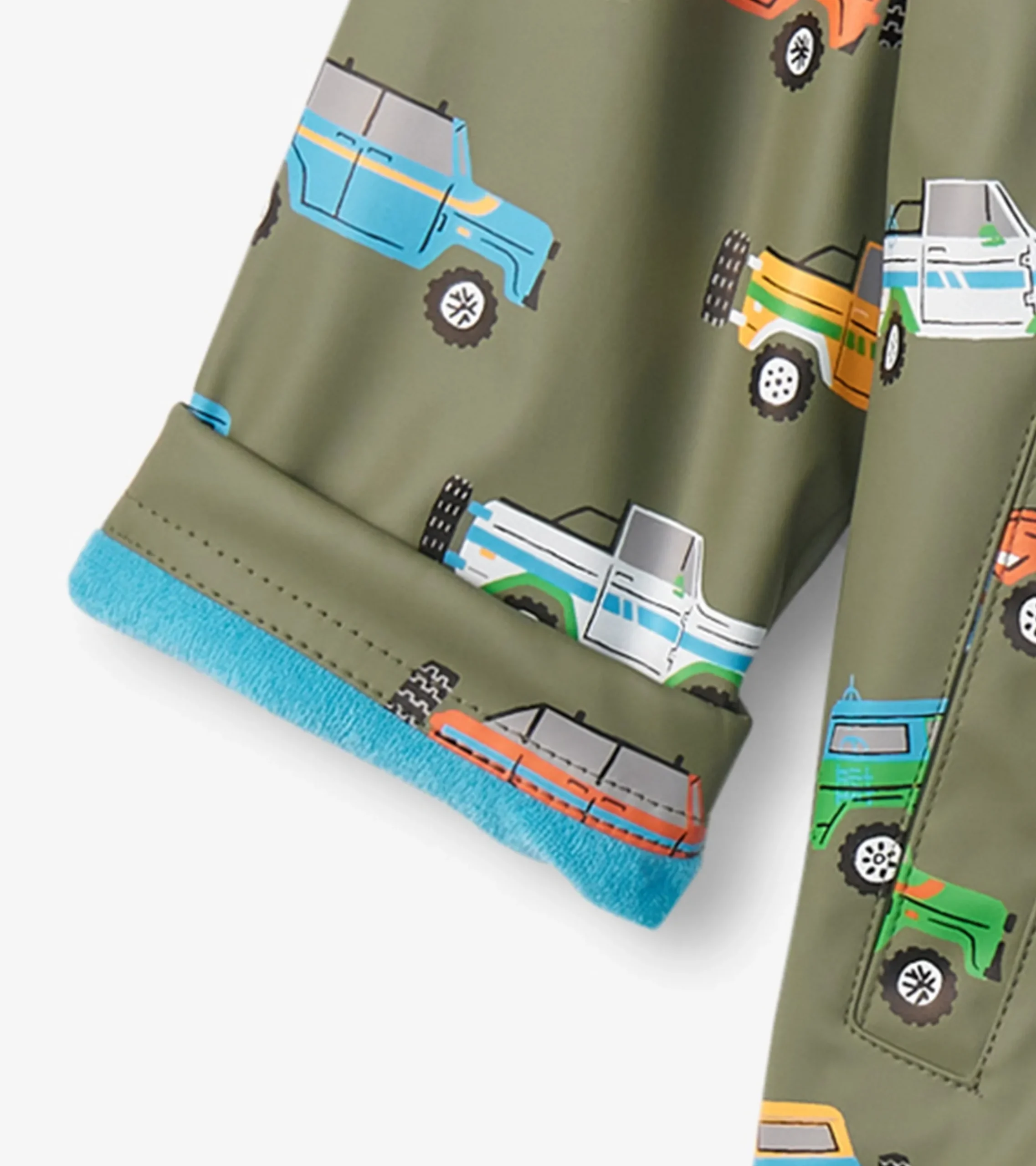 New Hatley Boys Off-Roading Zip-Up Rain Jacket