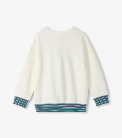 Hatley Boys Old School Vinyl Sweatshirt