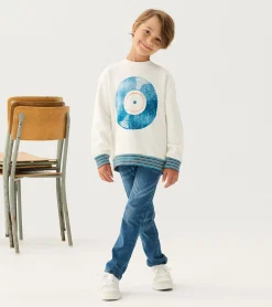 Hatley Boys Old School Vinyl Sweatshirt