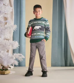 Best Hatley Boys Polar Bear Crew Neck Sweater