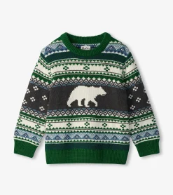Best Hatley Boys Polar Bear Crew Neck Sweater