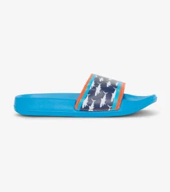 Sale Hatley Boys Printed Sharks Slides