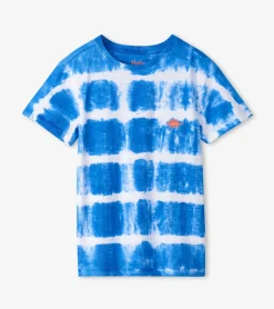 Hot Hatley Boys Reptile Tie Dye Tee