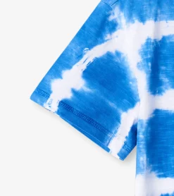 Hot Hatley Boys Reptile Tie Dye Tee