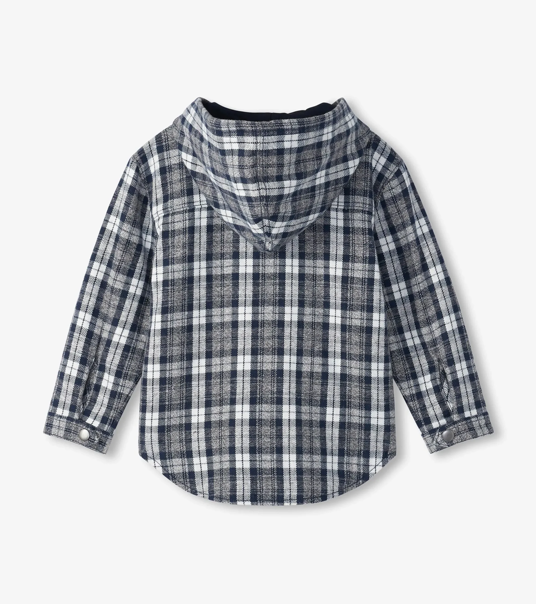 Outlet Hatley Boys Salute Plaid Lined Hooded Jacket