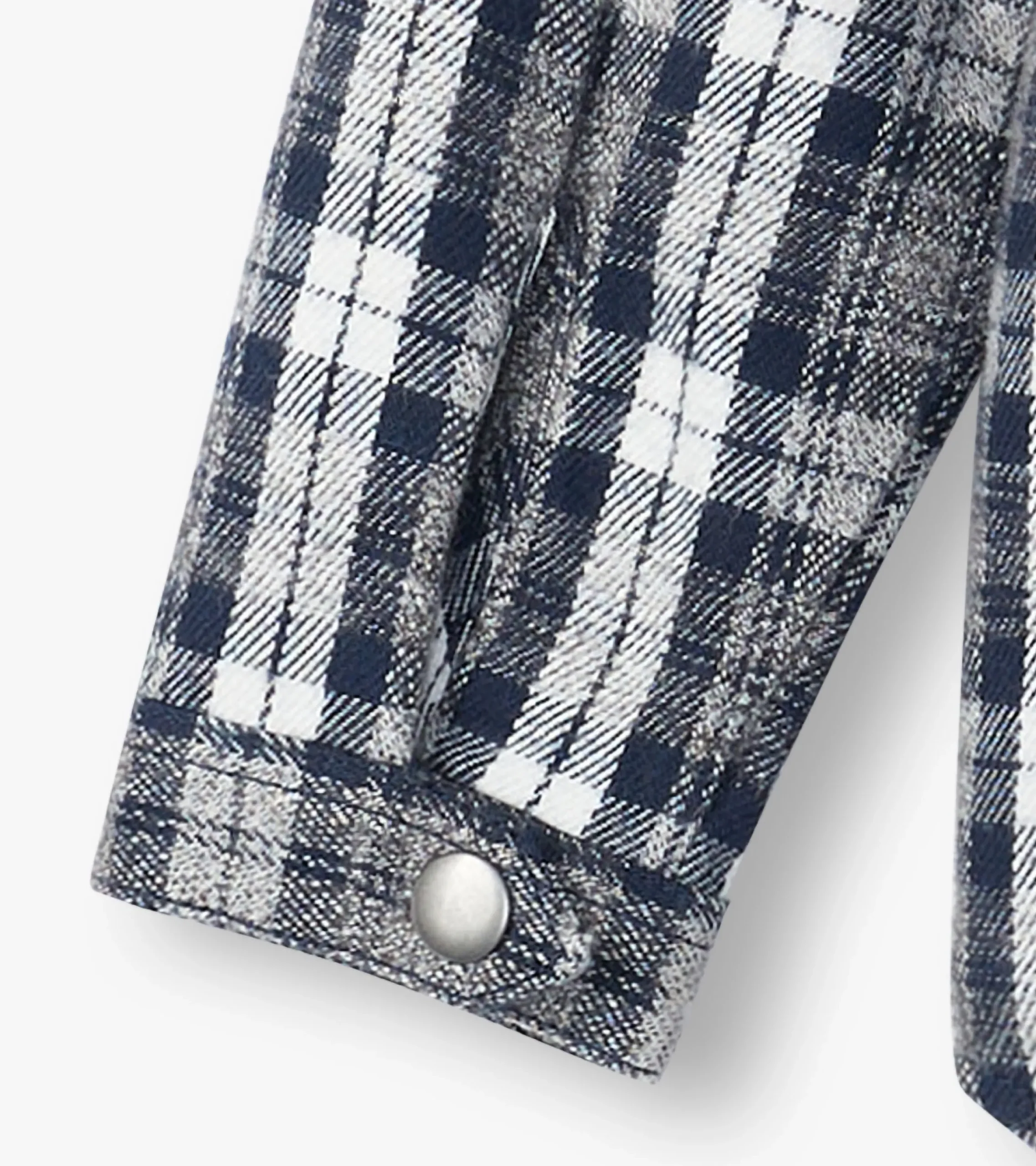 Outlet Hatley Boys Salute Plaid Lined Hooded Jacket