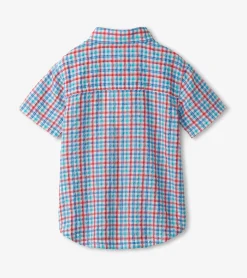 Clearance Hatley Boys Scuba Check Button Down Shirt