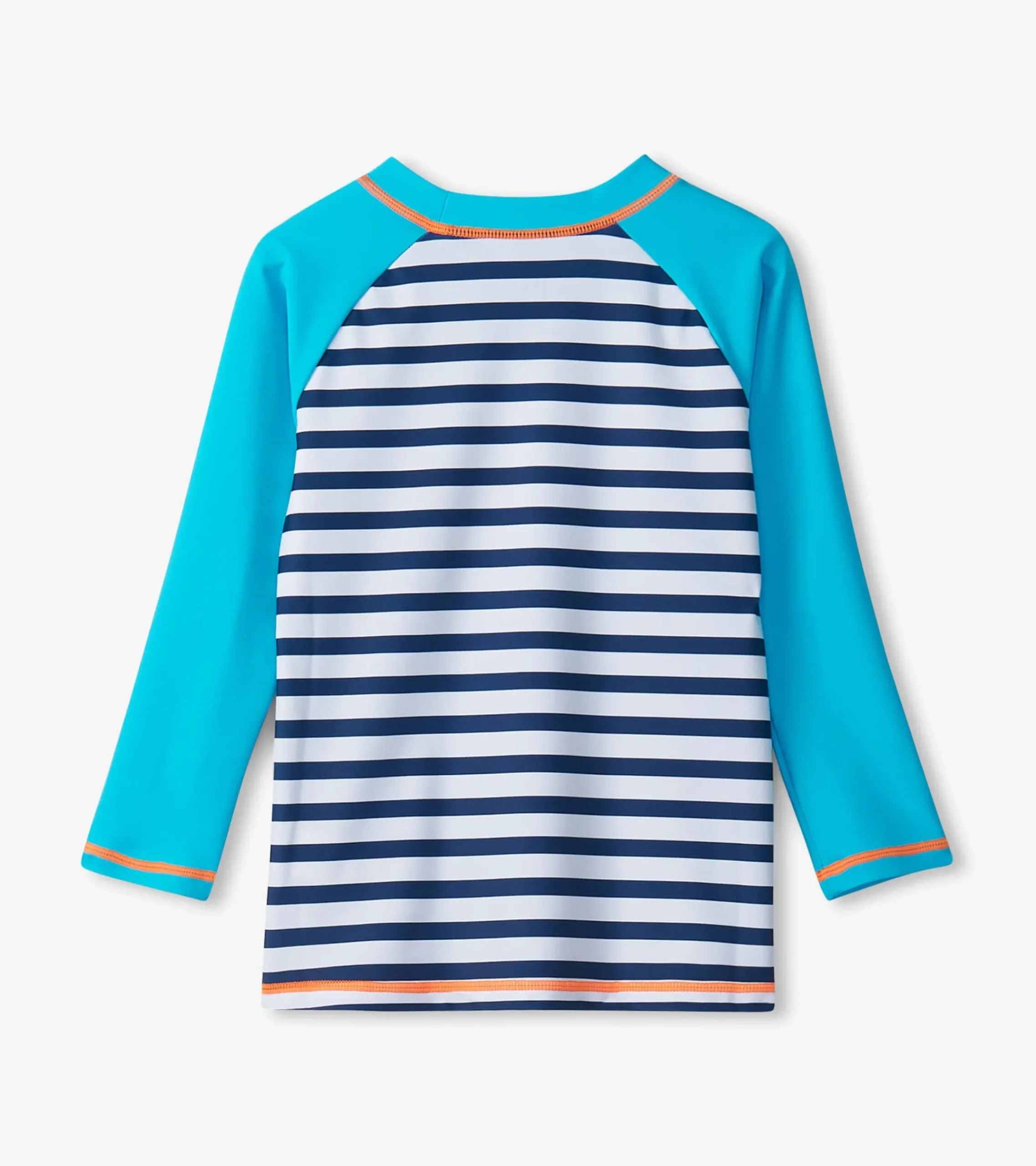 New Hatley Boys Shark Stripes Long Sleeve Rashguard