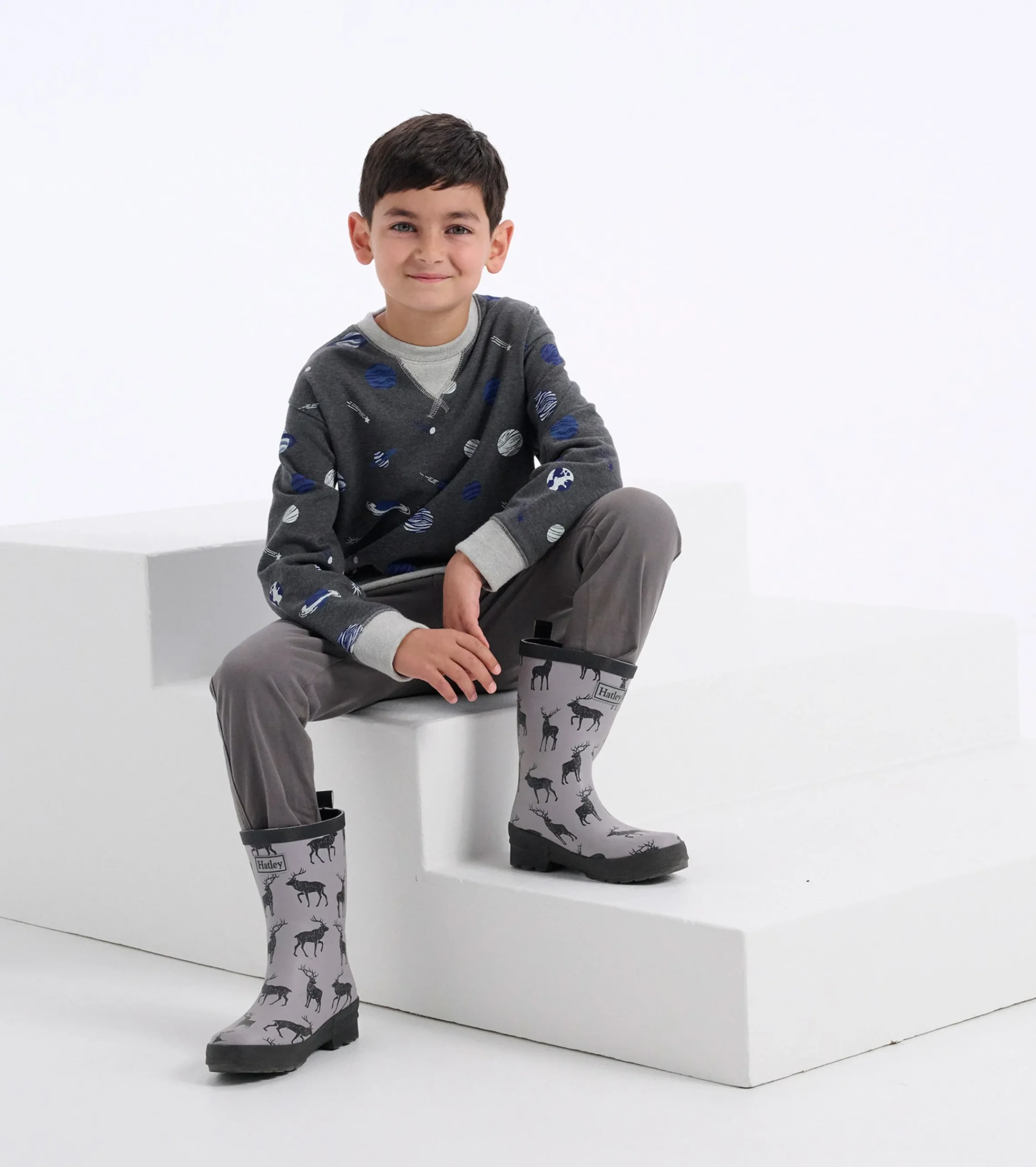 Hatley Boys Space Explorer Pullover