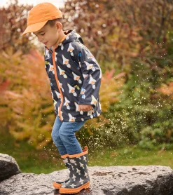 Clearance Hatley Boys Space Shuttles Matte Rain Boots