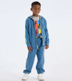New Hatley Boys Striped Baggy Track Pants