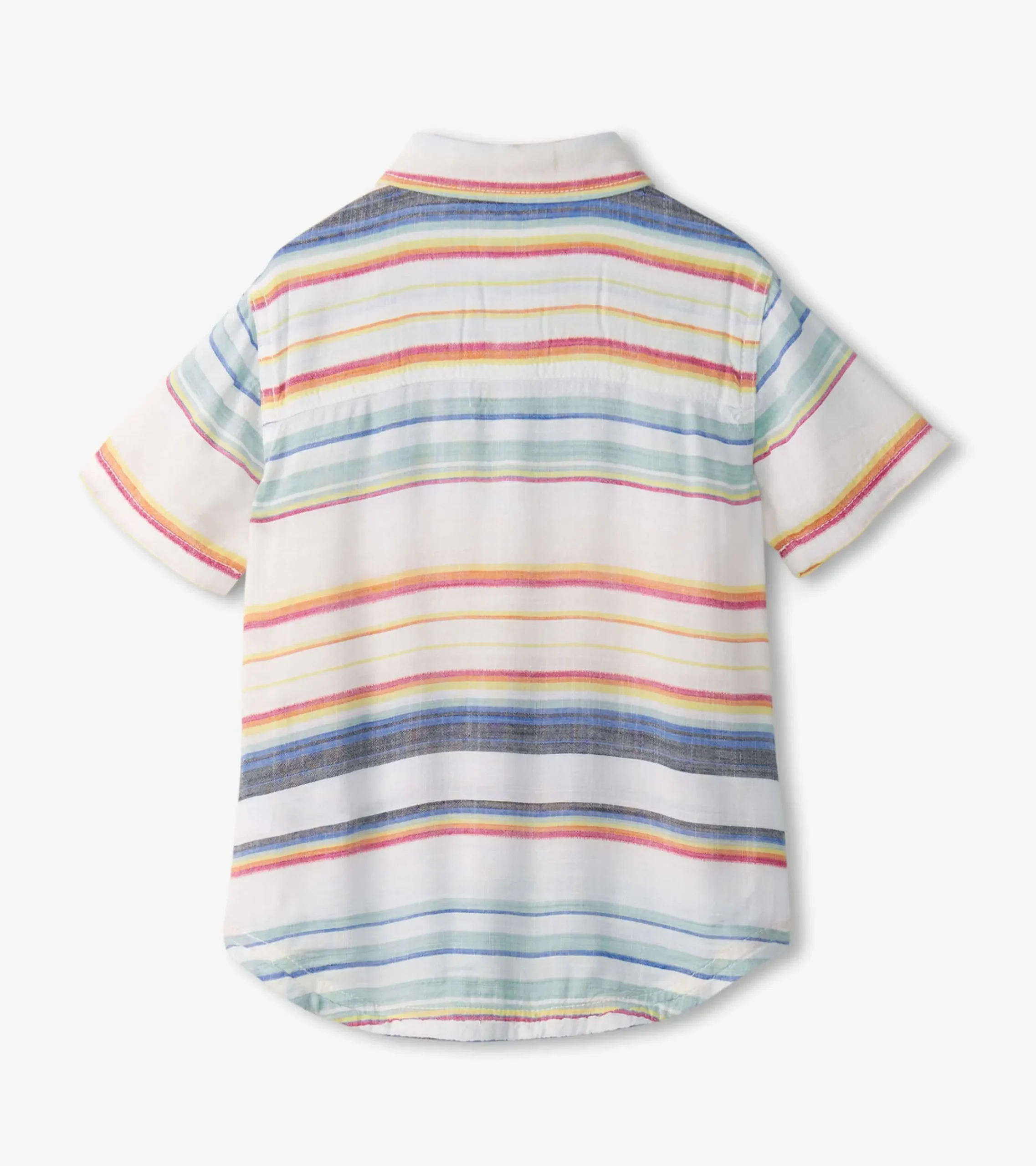 Online Hatley Boys Summer Stripe Short Sleeve Button Down