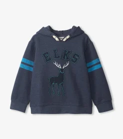 Hot Hatley Boys Team Elks Pullover Hoodie