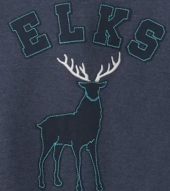Hot Hatley Boys Team Elks Pullover Hoodie