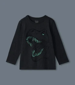 Best Hatley Boys T-Rex Glow in the Dark Long Sleeve T-Shirt