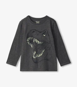 Best Hatley Boys T-Rex Glow in the Dark Long Sleeve T-Shirt