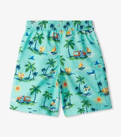 Best Hatley Boys Vintage Holiday Board Shorts