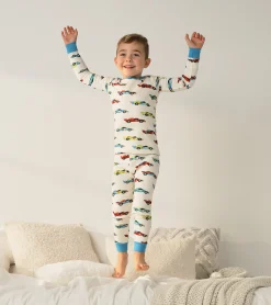 Discount Hatley Boys Water Colour Racecars Organic Cotton Pajama Set