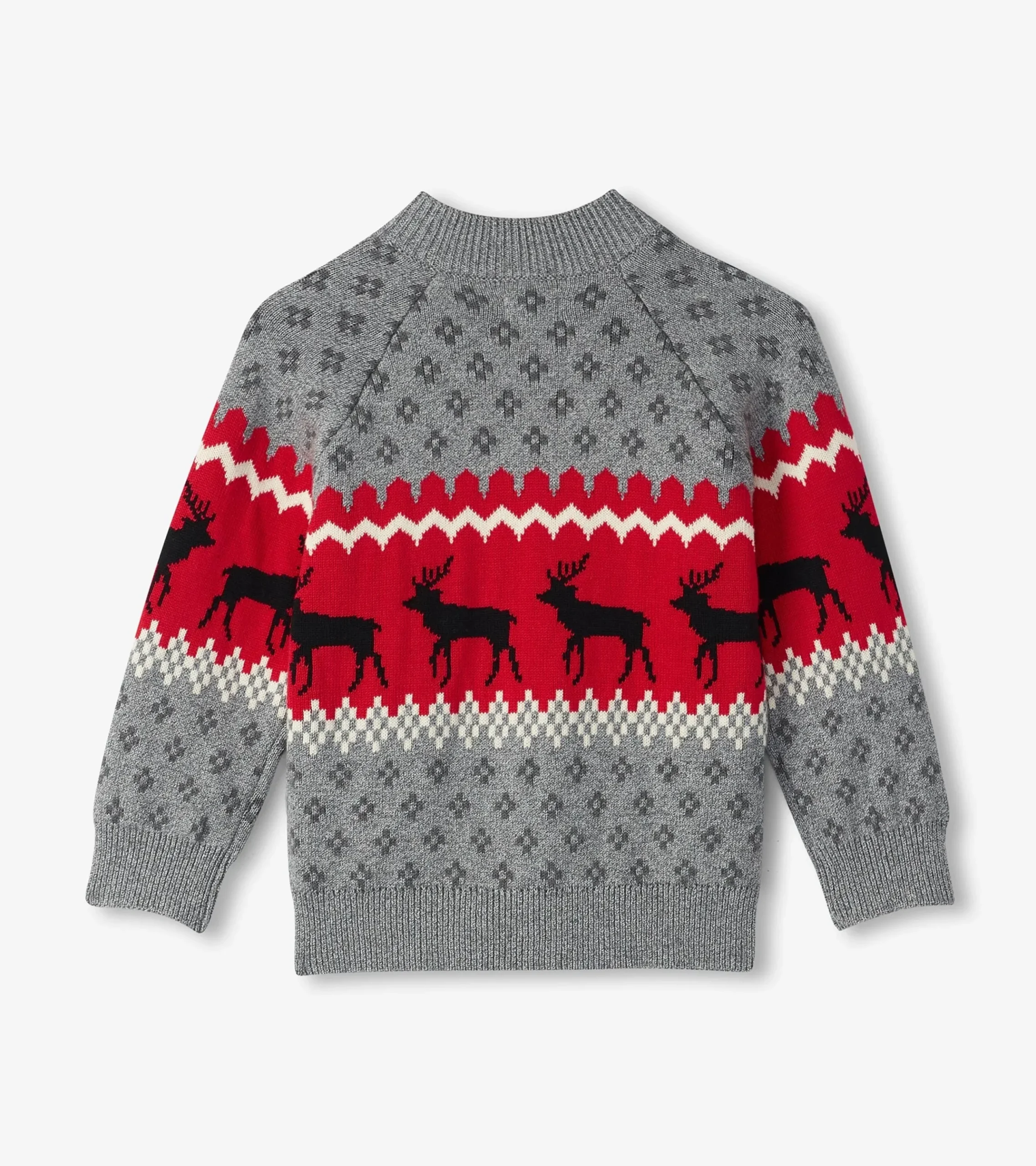 Discount Hatley Boys Winter Elks Mockneck Sweater