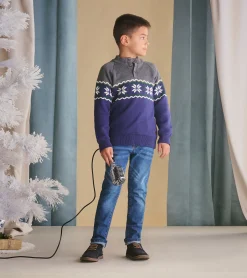 Best Hatley Boys Winter Knit Mockneck Sweater