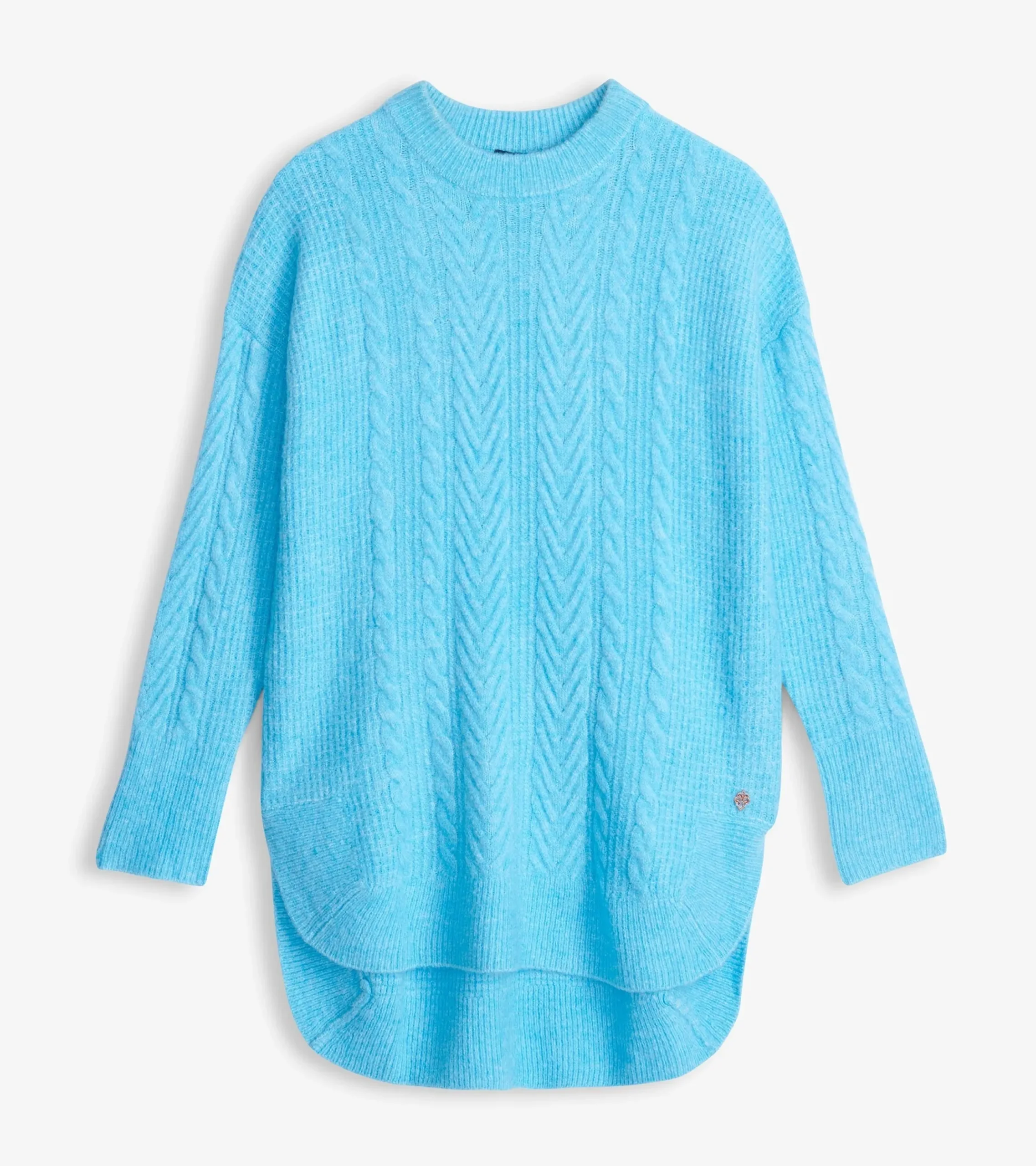 Best Hatley Cable Knit Tunic - Sky Blue