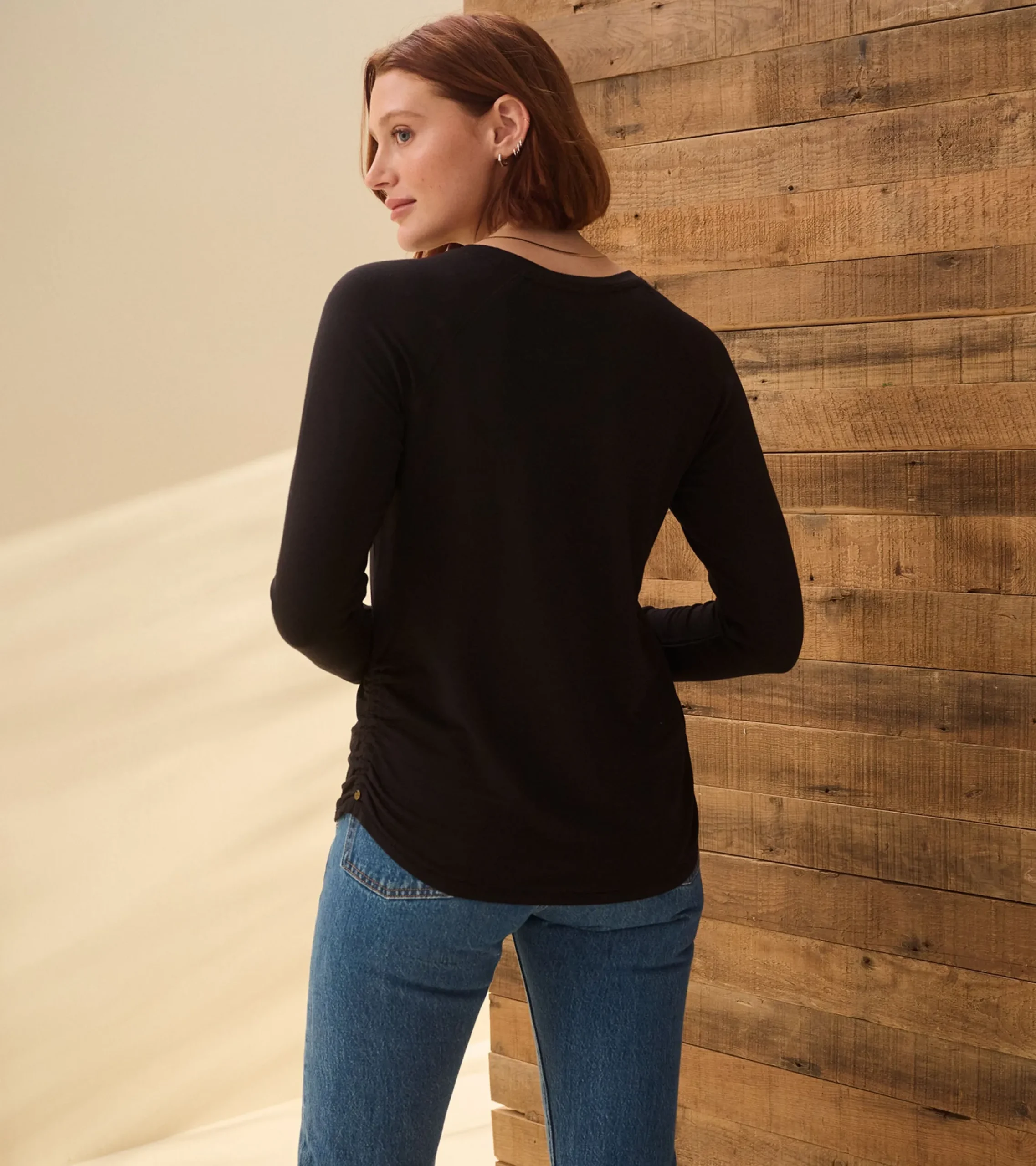 Clearance Hatley Chantel Pullover - Black Caviar