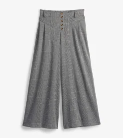 Best Hatley Charlie Wide Leg Pants - Houndstooth