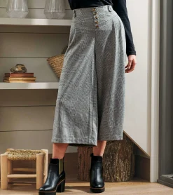 Best Hatley Charlie Wide Leg Pants - Houndstooth