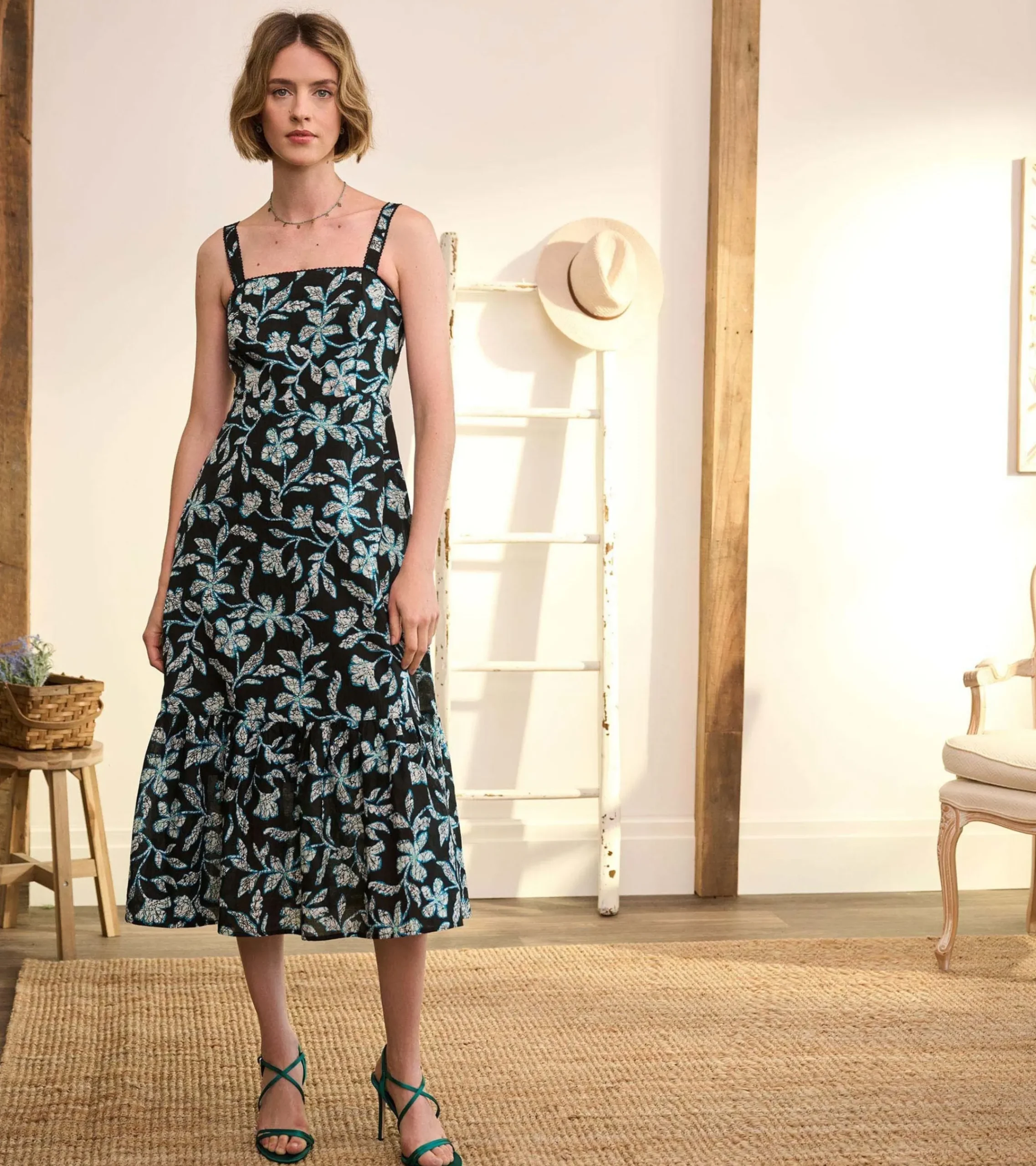 New Hatley Charlotte Sundress - Batik Flowers