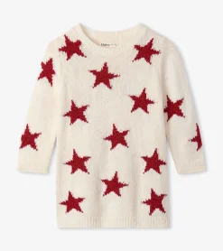 Clearance Hatley Christmas Stars Sweater Dress