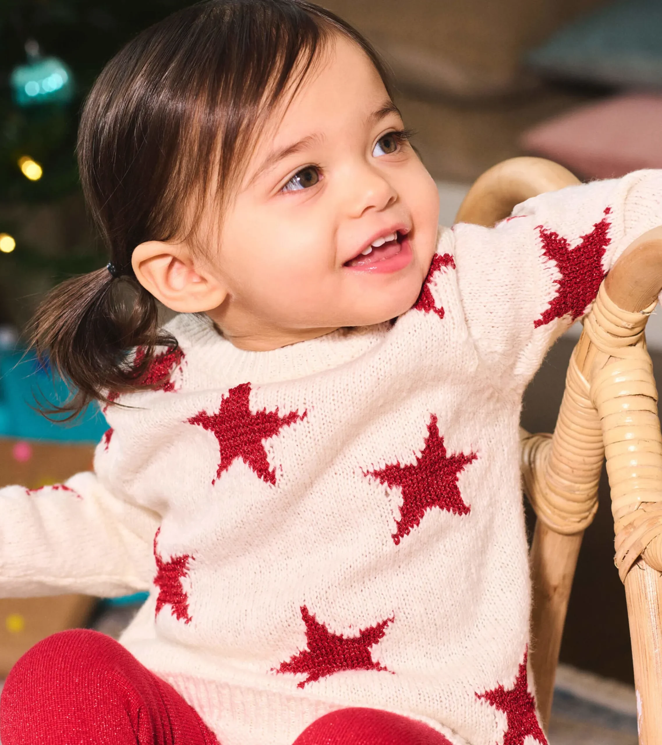 Clearance Hatley Christmas Stars Sweater Dress