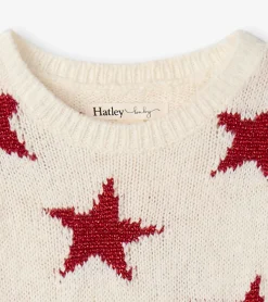 Clearance Hatley Christmas Stars Sweater Dress
