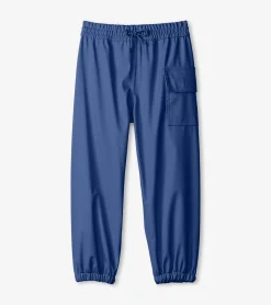 Clearance Hatley Classic Navy Kids Rain Pants