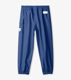 Clearance Hatley Classic Navy Kids Rain Pants